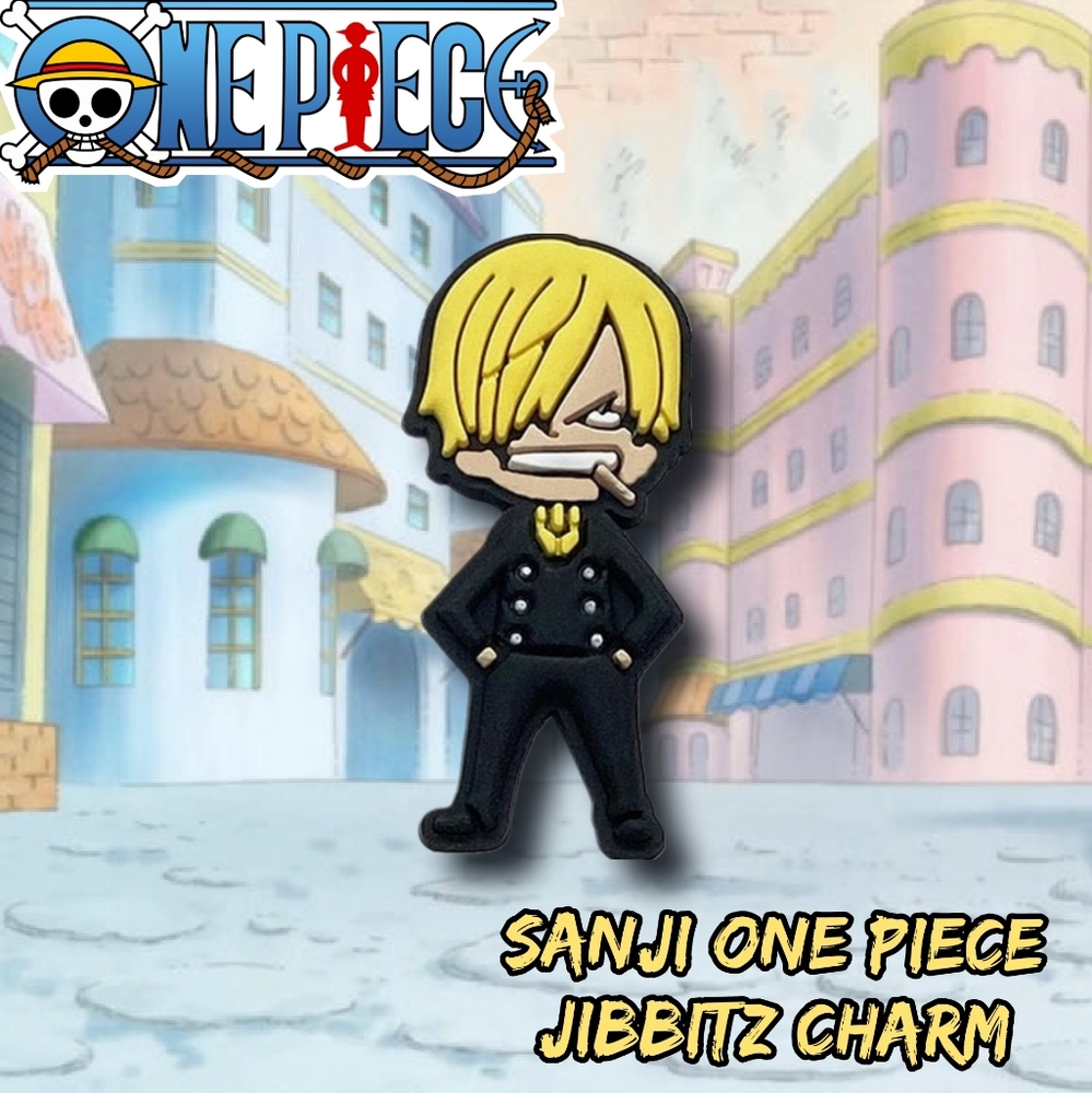 💖3 Charms for $9💖 Sanji One Piece Croc Charm